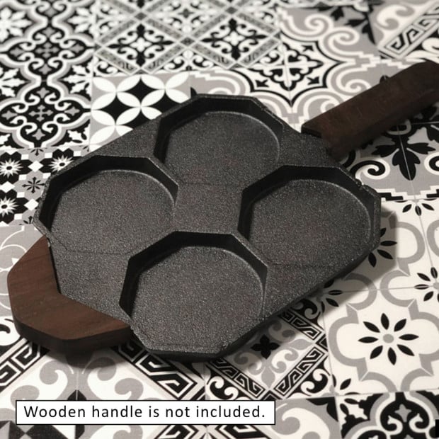 Cast-iron Traditional Egg Pan 23cm Image 3