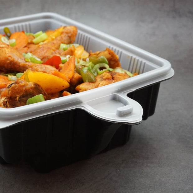 5 Pack Dalat Heating Lunch Box Container 33cm Rectangle Image 4