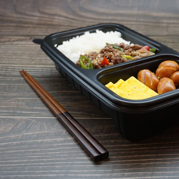 60 Pack Dalat Heating Lunch Box Container 23cm Round Image 3