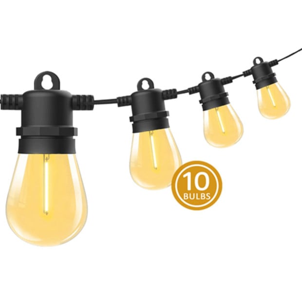 10 Bulbs 14m Festoon String Lights Image 4