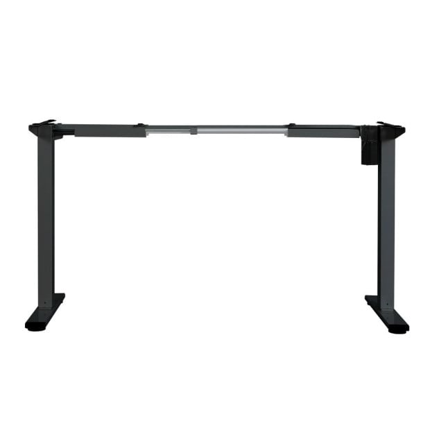 Motorised Standing Desk Sit Stand Height Adjustable Frame Only Black Image 3