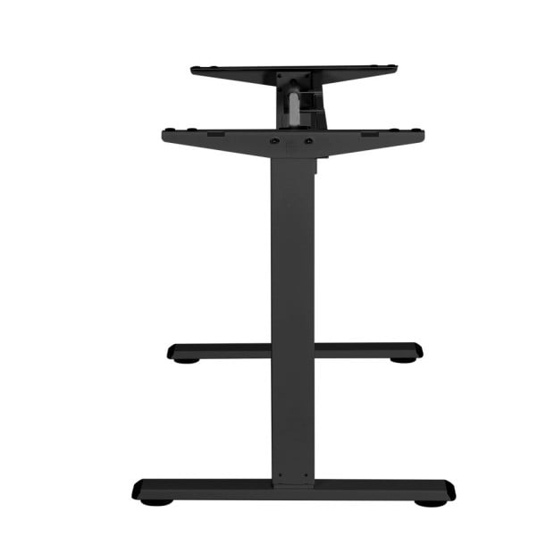 Motorised Standing Desk Sit Stand Height Adjustable Frame Only Black Image 4