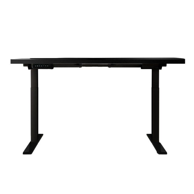 Standing Desk Electric Height Adjustable Sit Stand Desks Table Black Image 4