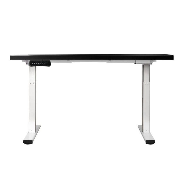 Standing Desk Electric Height Adjustable Sit Stand Desks White Black Image 4
