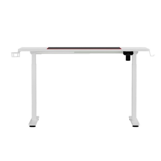 Electric Standing Desk Sit Stand Gaming RGB Light Home Office Table Image 3