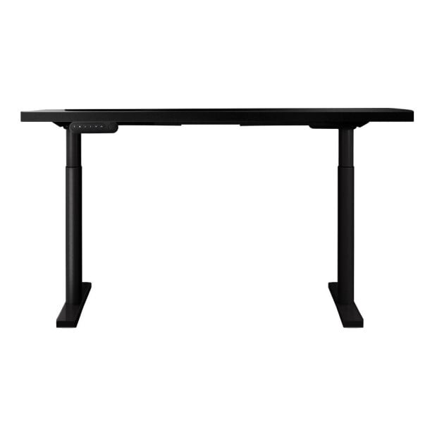 Electric Standing Desk Height Adjustable Sit Stand Desks Black 140cm Image 4