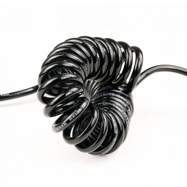 2X 1/8in 3M Coiled Retractable Air Hose Image 2
