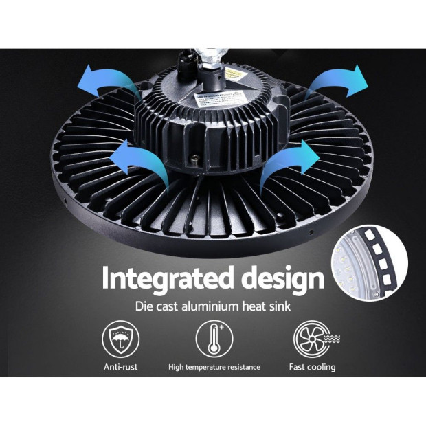 Leier LED High Bay Lights 150W Industrial Workshop Warehouse Gym Image 6