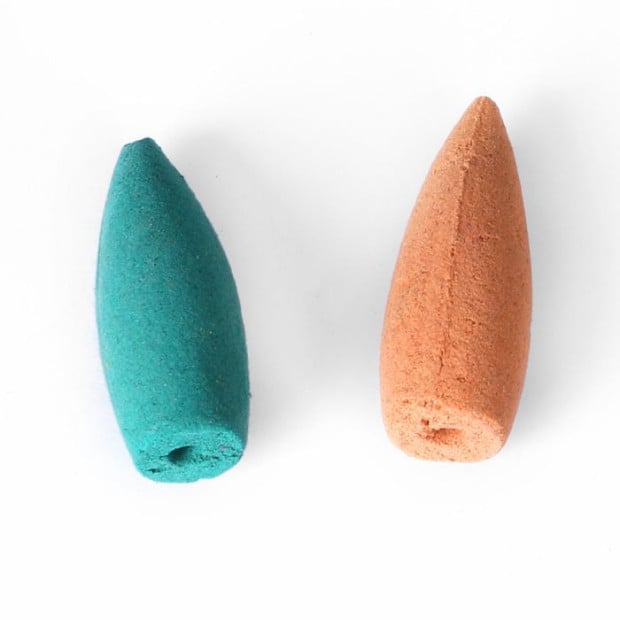 188x Incense Cones Colorful for Backflow Waterfall Tower Natural Fragrance Image 6