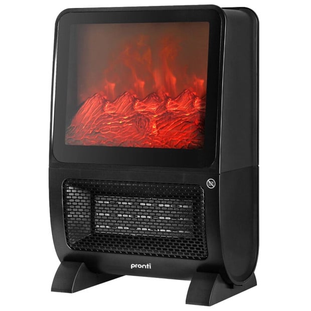 Pronti 3D Fire PTC Remote Controlled Heater - 2000W Image 2