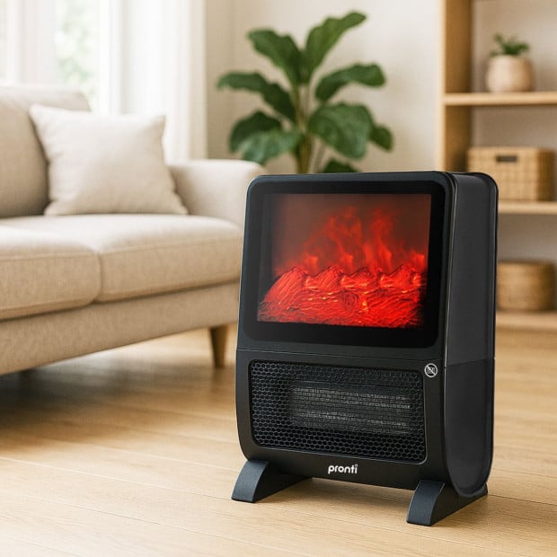 Pronti 3D Fire PTC Remote Controlled Heater - 2000W Image 11