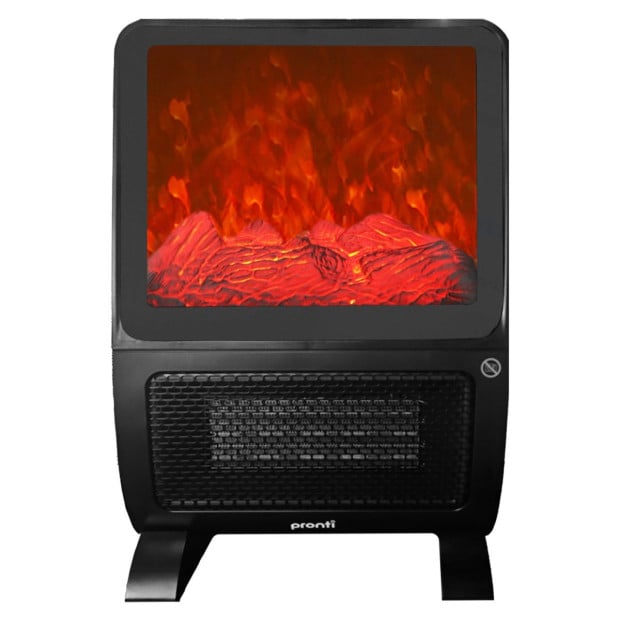 Pronti 3D Fire PTC Remote Controlled Heater - 2000W Image 3