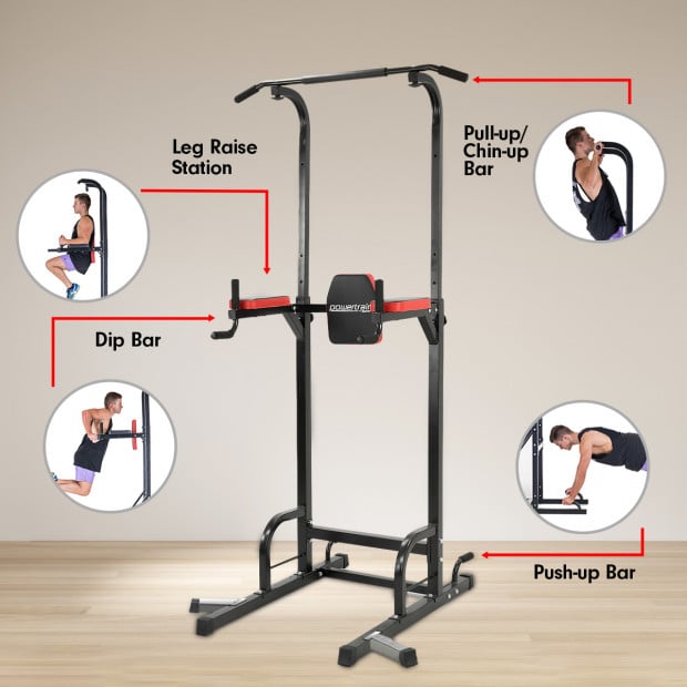Powertrain Pull Up Station for Chin Ups Pull Ups and Dips Image 6
