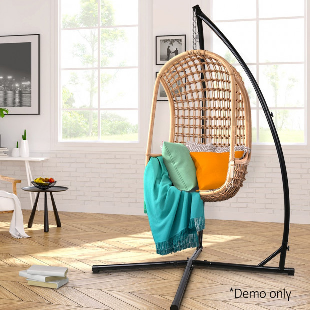 Outdoor Hammock A Shape Steel Frame Image 7