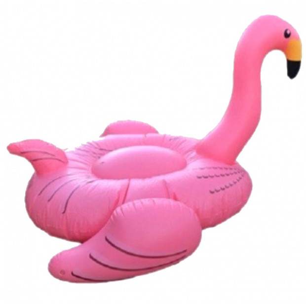 Giant Pvc Inflatable Flamingo Pool Toy Float Pink