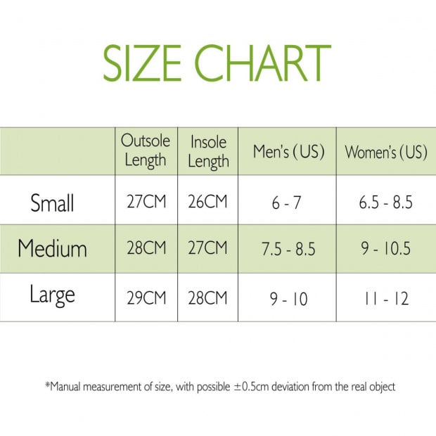 Unisex Anti-fatigue Bamboo Gel Slippers - Small Image 6