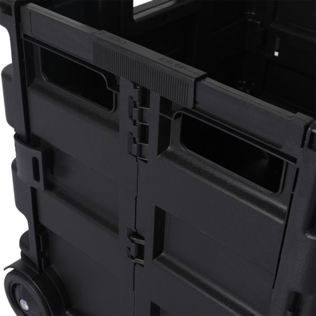 Foldable Shopping Cart Trolley Pack & Roll Folding Grocery Basket Crate Portable Image 8