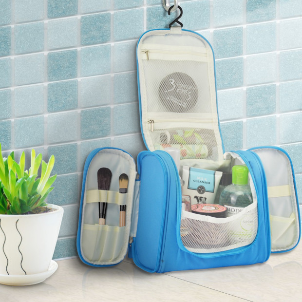 Travel Cosmetic Makeup Bag Toiletry Case