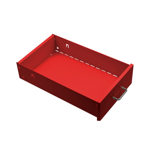 4 Drawers Steel File Cabinet Red Image 5