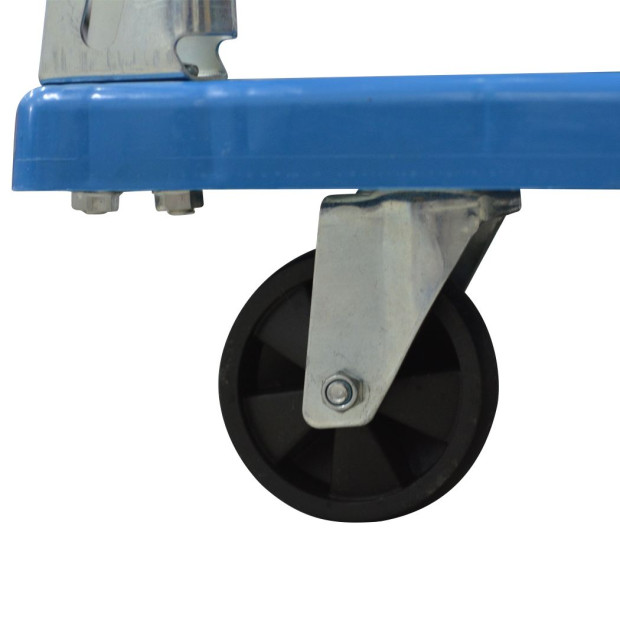 Heavy Duty 100 Kg Industrial Foldable Platform Trolley Hand Truck Cart Image 5