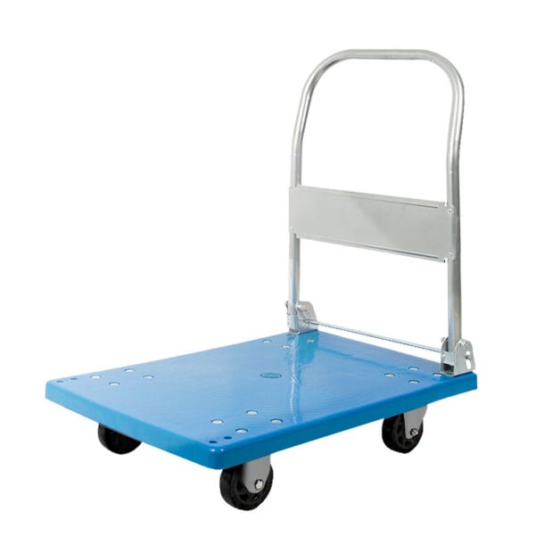 Heavy Duty 100 Kg Industrial Foldable Platform Trolley Hand Truck Cart