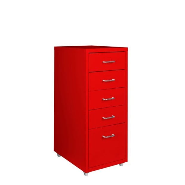 Filing Cabinet Files Storage Cabinets Steel Rack Home Office 5 Drawer
