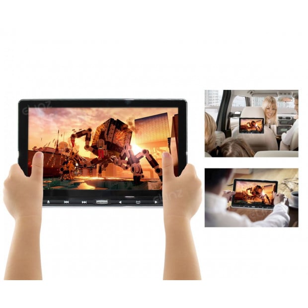 2x 11.6In Active Car Headrest Dvd Player Hdmi Game 1920*1080p Image 3