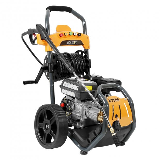 Kolner 7500 8HP 4800psi Petrol Engine High Pressure Washer 30m Hose
