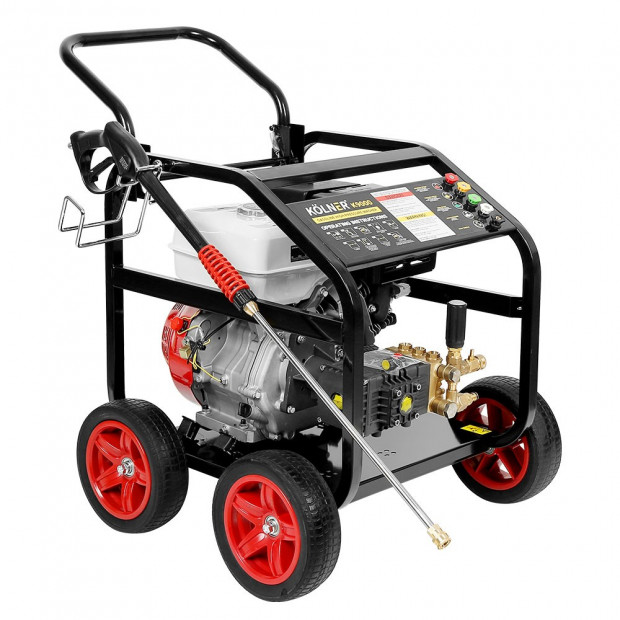 Kolner 9000 389cc 5000psi Petrol Engine High Pressure Washer 20m Hose