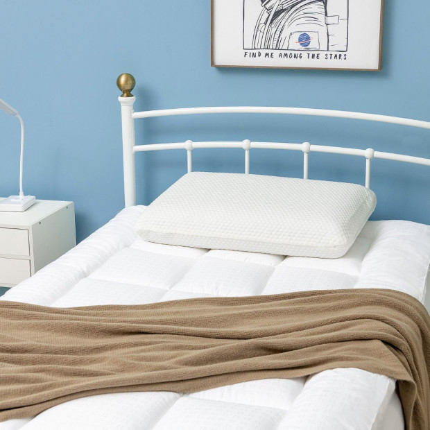 Dust Proof Breathable Mattress Pad For Bedroom King Image 5