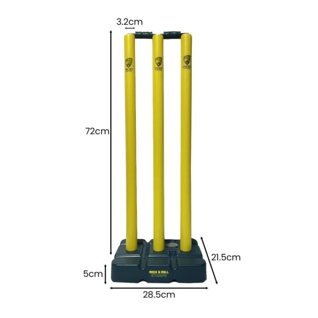 Cricket Australia Rock N Roll Cricket Stumps with Bluetooth Image 3