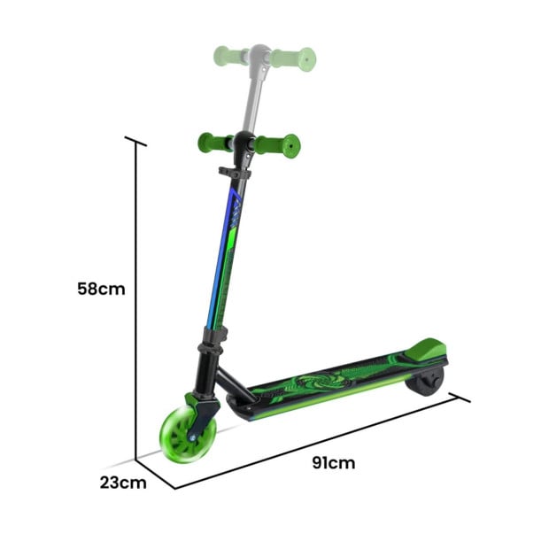 Voyager Scooter Beats Electric Scooter - Green Image 3