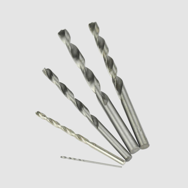 25Pcs HSS Drill Bit Set Metric Metal Case 1mm - 13mm Coated New Image 3
