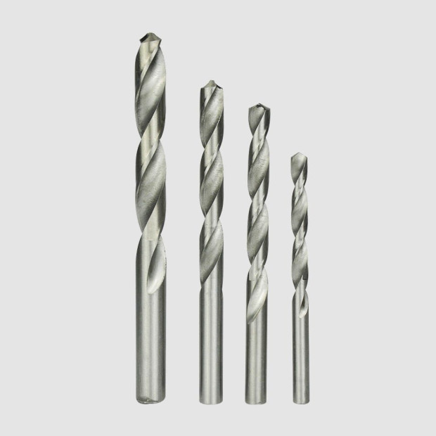 25Pcs HSS Drill Bit Set Metric Metal Case 1mm - 13mm Coated New Image 4