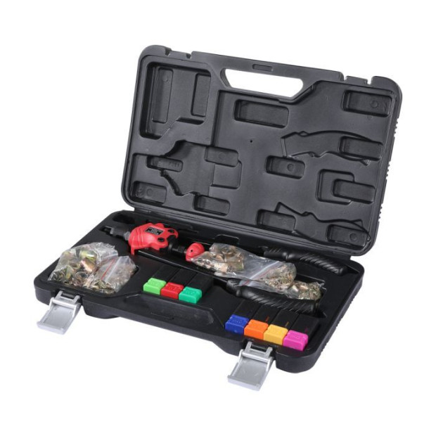 Nut Riveter Kit Heavy Duty Mandrels Riveting Gun Tool Kit Thread M3-M12 230PCS