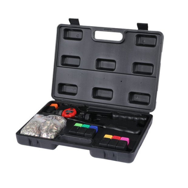 Nut Riveter Kit Heavy Duty Mandrels Riveting Gun Tool Kit Thread M3-M12 430PCS Image 2