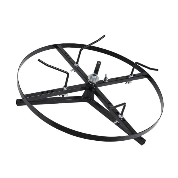 Wire Spinner Dispenser Electric Fence Reel Winder 4 Sizes Steel Image 2
