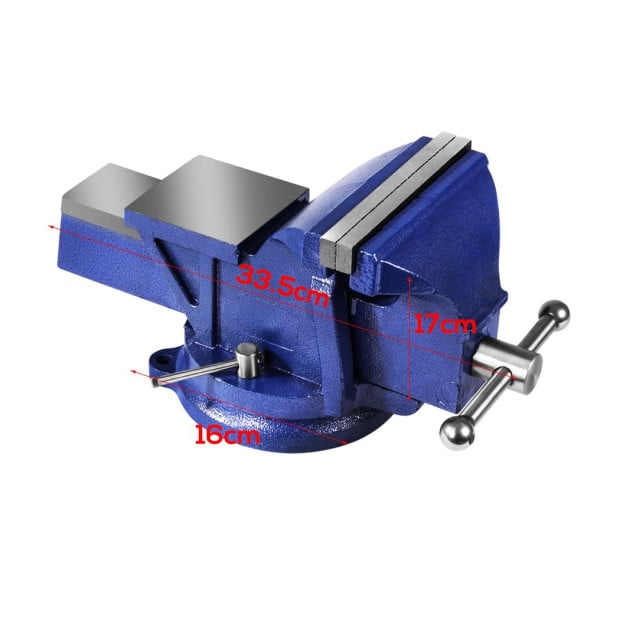 6 Heavy Duty Table Bench Vice Workbench AnvilBase Grip Clamp 150mm Image 3