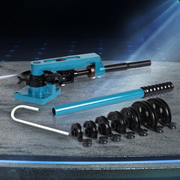 Pipe Bender Set Manual 10mm-25mm Tube Bending Machine W-25S 3/8