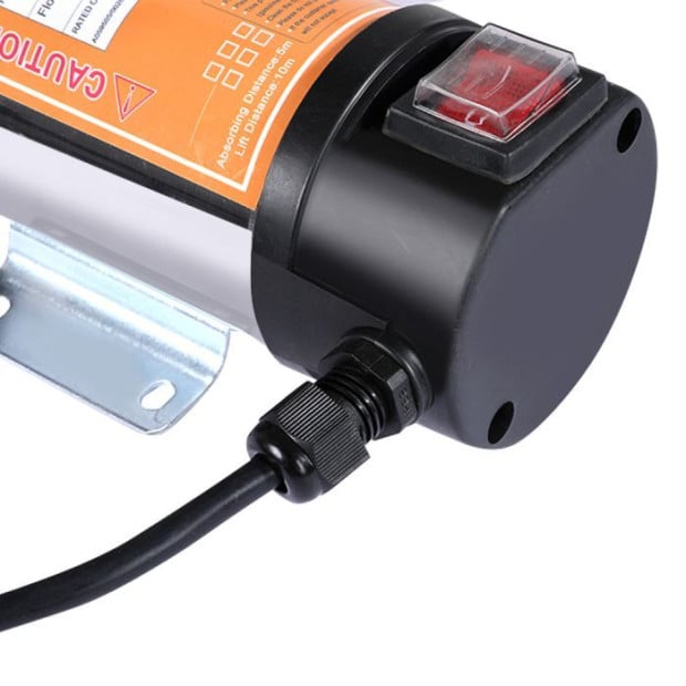 Diesel Transfer Pump Electric Car Oil Fuel Extractor Bowser Petrol 42L/min DC12V Image 4