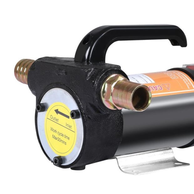 Diesel Transfer Pump Electric Car Oil Fuel Extractor Bowser Petrol 42L/min DC12V Image 5