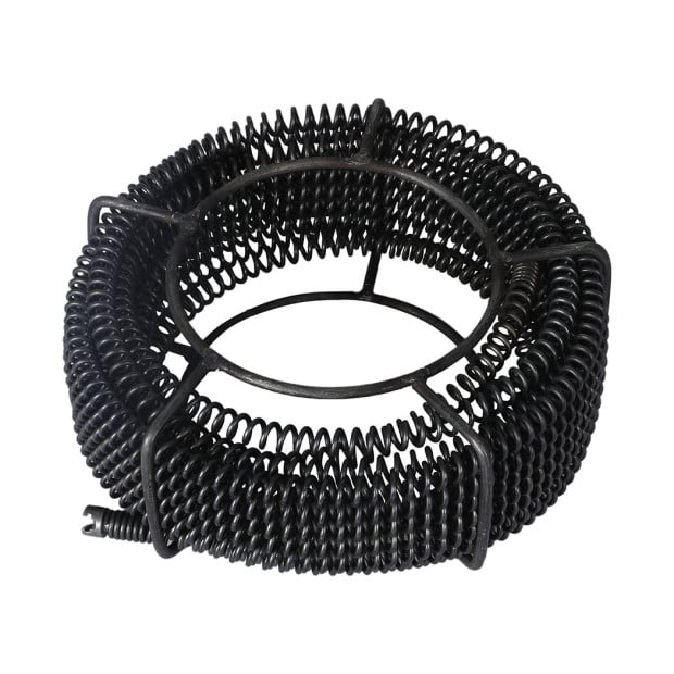 Plumber Drain Snake Pipe Cleaner Pipeline Sewer 12M w 6 Drill Bit Tool Image 2