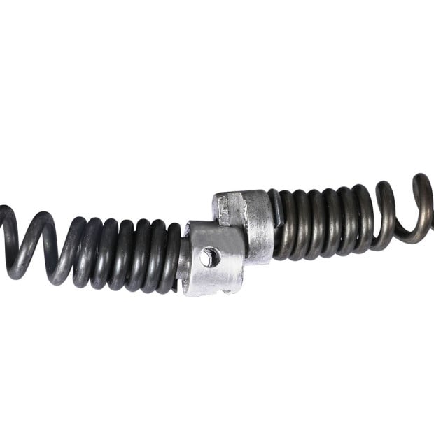 Plumber Drain Snake Pipe Cleaner Pipeline Sewer 12M w 6 Drill Bit Tool Image 4