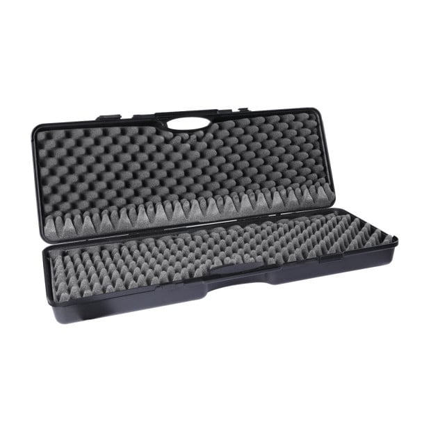 Gun Case Portable Hard Double Shotgun Rifle Hunting Carry Box Waterproof 35