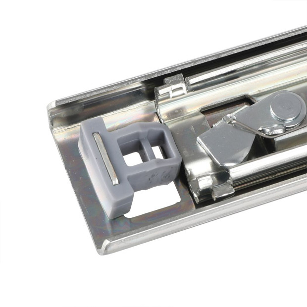 150KG Drawer Slides 711MM Full Extension Locking Ball Bearing Pair Image 5