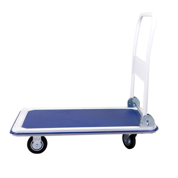 300kg Folding Platform Trolley Hand Truck Foldable Cart Heavy Duty Image 2
