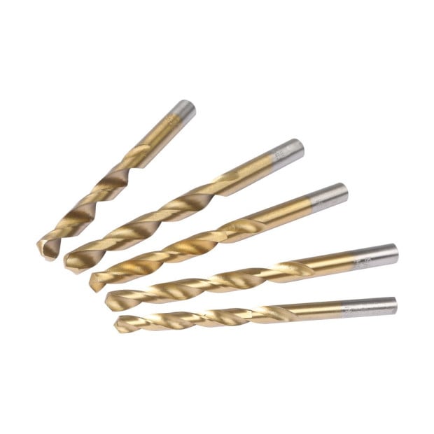 Drill Bits Set HSS Metric 1mm-10mm Titanium Coated Metal 230PCS Image 2