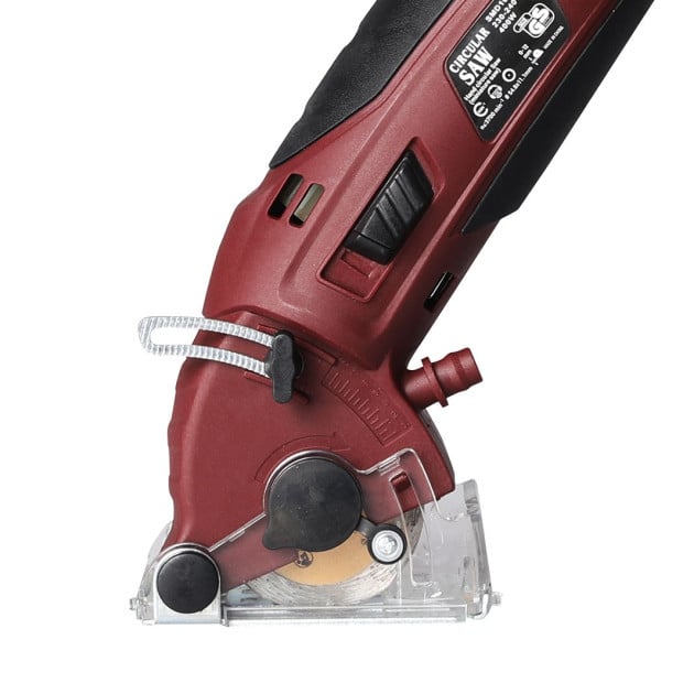 Circular Saw Electric Mini 3 Blades 400W Cutting Wood Steel PVC Tile Image 5