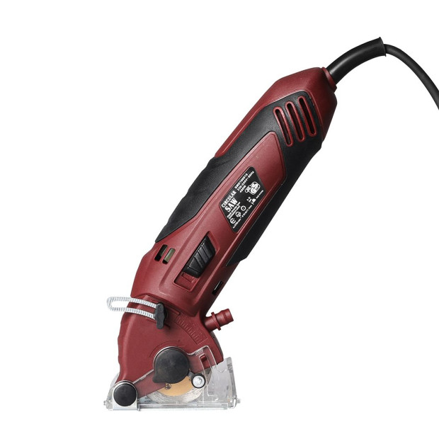 Circular Saw Electric Mini 3 Blades 400W Cutting Wood Steel PVC Tile