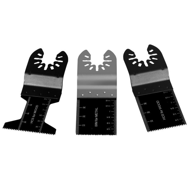 Saw Blades Oscillating Set Multi Tool Metal Wood Quick Release 20PCS